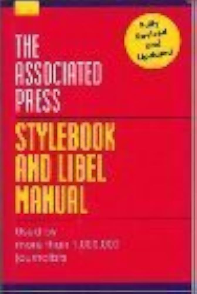 Associated Press Stylebook and Libel Manual: Goldstein, Norm
